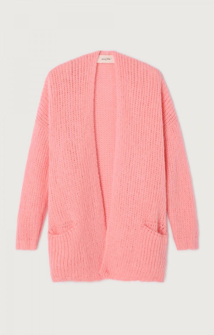 american vintage Gilet femme Noboo - SUNRISE 42 Manches longues Rose - H23