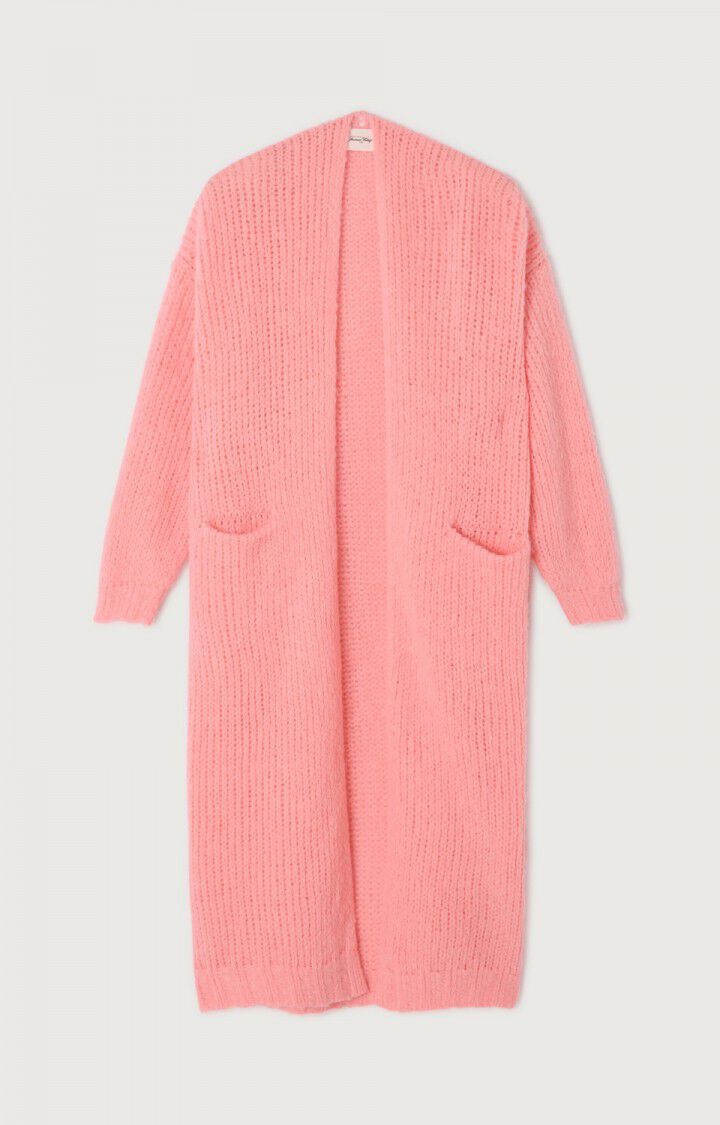 american vintage Gilet femme Noboo - SUNRISE 55 Manches longues Rose - H23