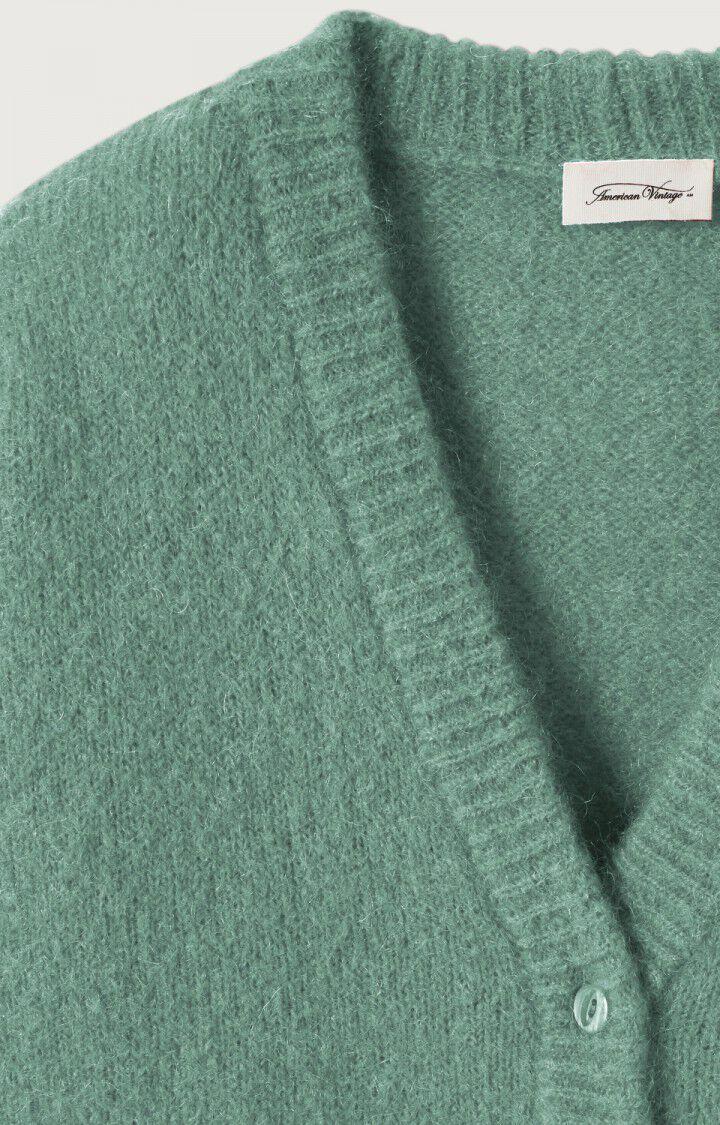 American Vintage Gilet Femme Pinobery - ALOE VERA 39 Manches Longues Vert - H22