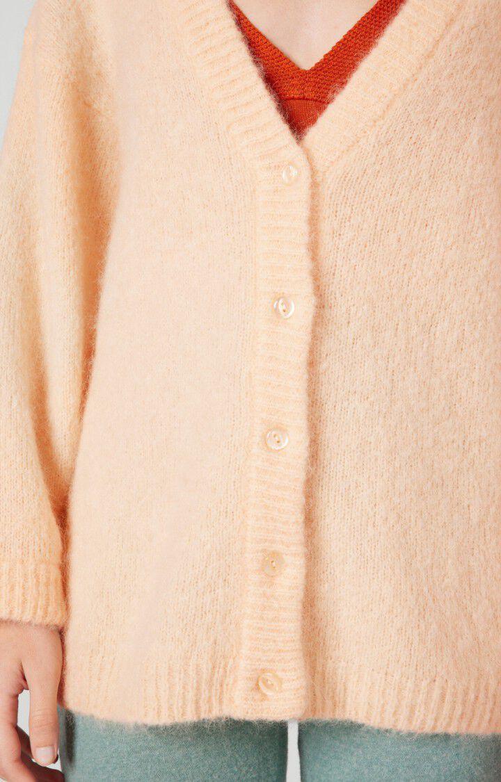 American Vintage Gilet Femme Pinobery - PECHE 39 Manches Longues Orange - H22