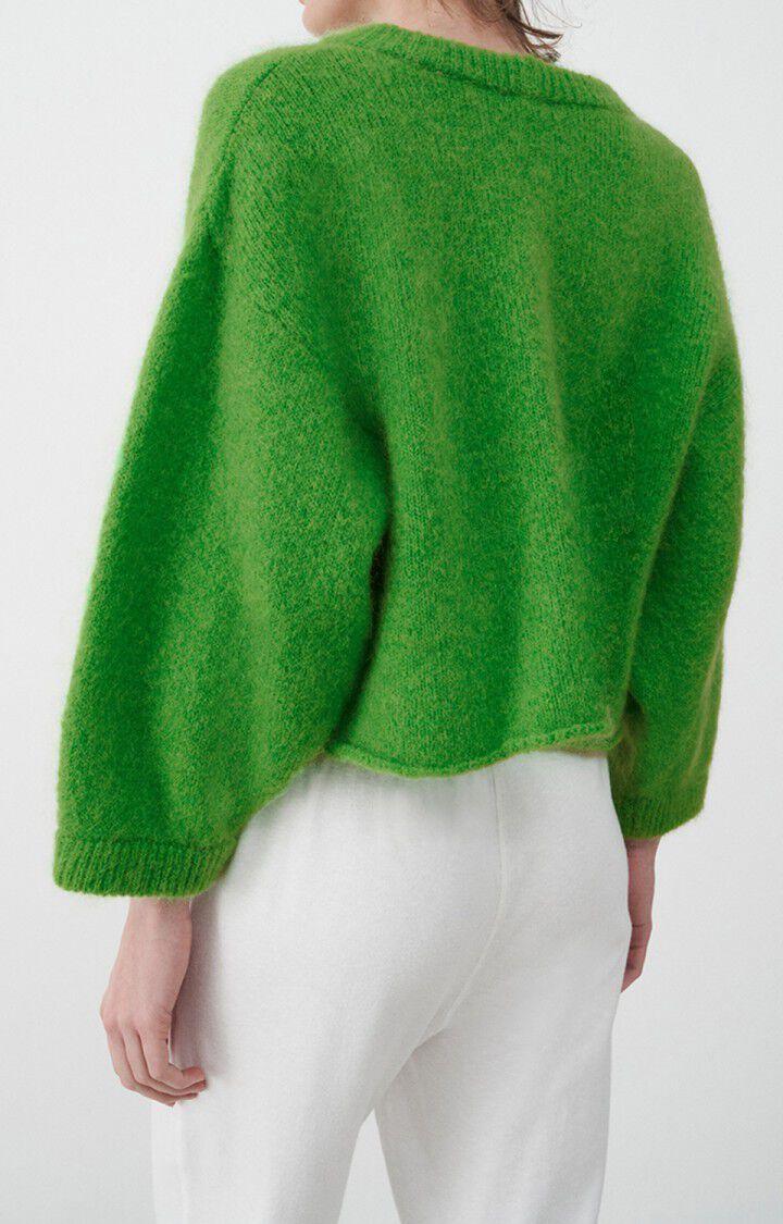 American Vintage Gilet Femme Pinobery - RAINETTE Manches Longues Vert - E22B