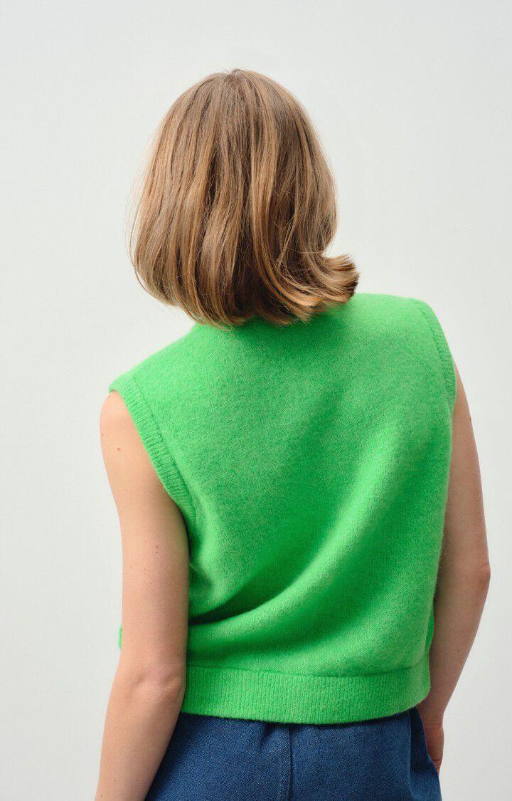 American Vintage Gilet Femme Vitow - CHRYSALIDE 0 Sans Manches Vert - E24