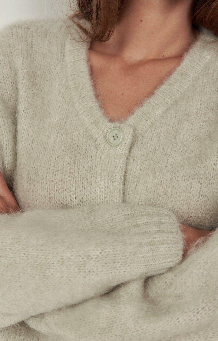 American Vintage Gilet Femme Yanbay - ARGILE CHINE Beige - H22