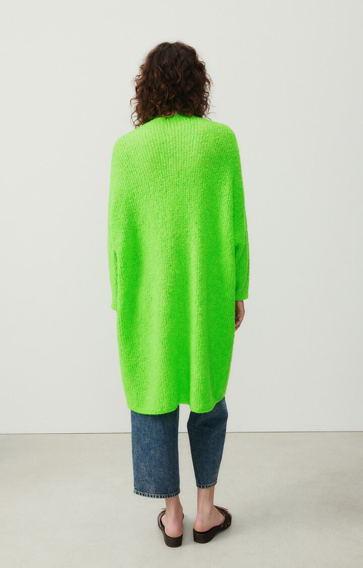 American Vintage Gilet Femme Zolly - ABSINTHE 35 Manches Longues Vert - E24