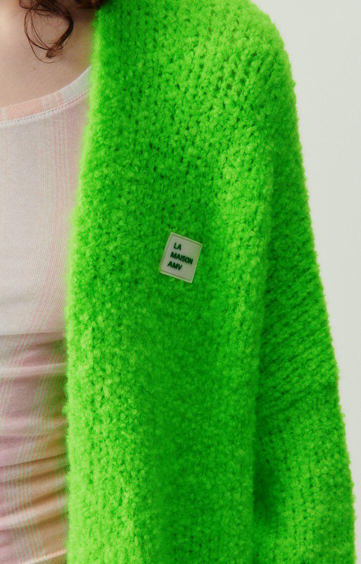 American Vintage Gilet Femme Zolly - ABSINTHE 35 Manches Longues Vert - E24