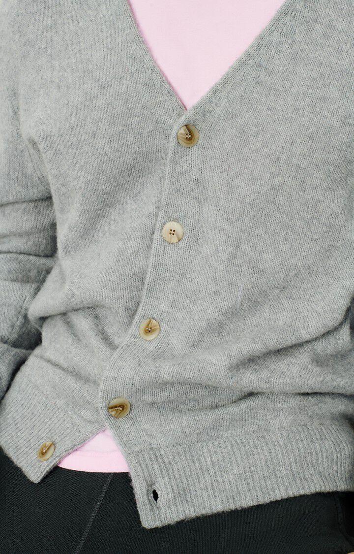 American Vintage Gilet Homme Falyday - GRIS CHINE 62 Manches Longues Gris - H24