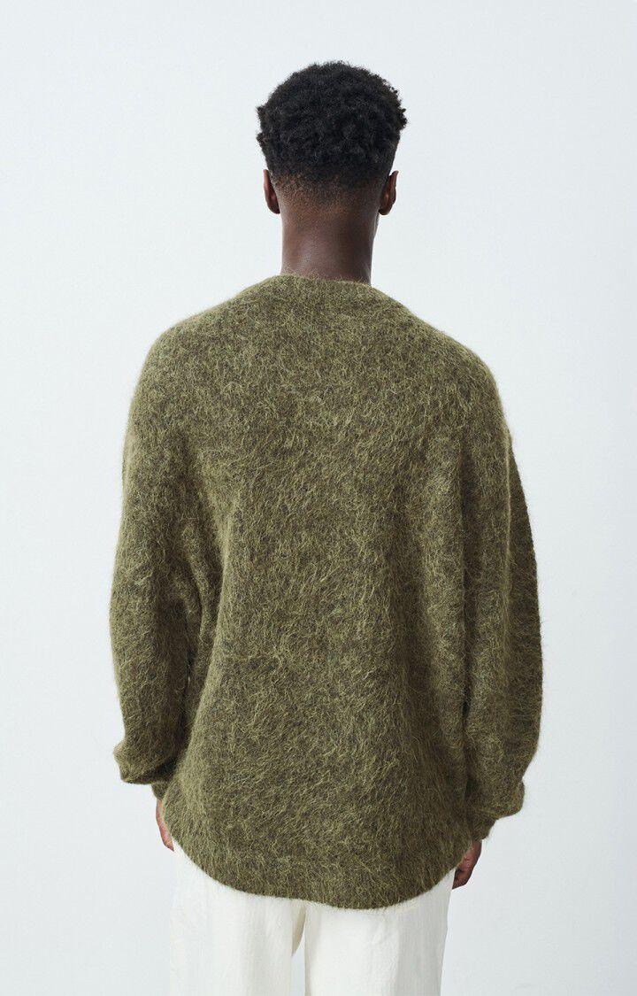 American Vintage Gilet Homme Nuny - ALGUE CHINE 58 Manches Longues Vert - H24