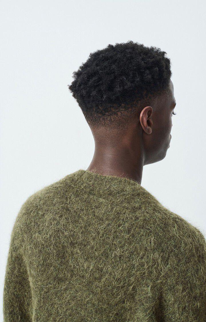 American Vintage Gilet Homme Nuny - ALGUE CHINE 58 Manches Longues Vert - H24