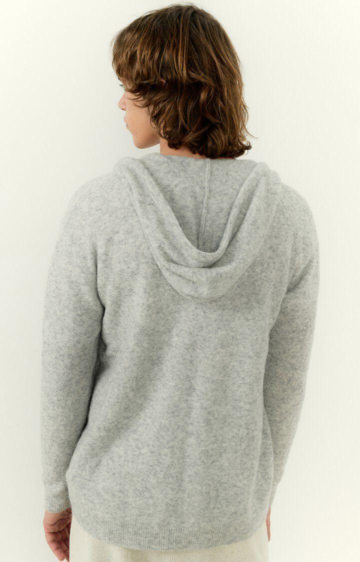 American Vintage Gilet Homme Razpark - POLAIRE CHINE 60 Manches Longues Gris - E23