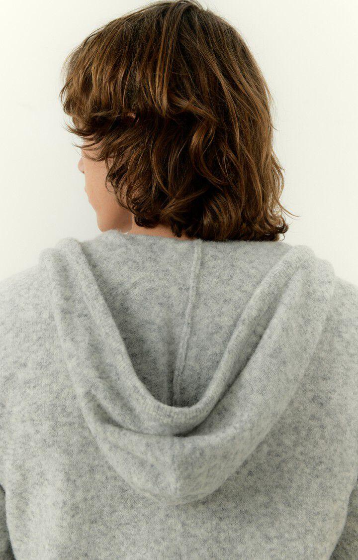 American Vintage Gilet Homme Razpark - POLAIRE CHINE 60 Manches Longues Gris - E23