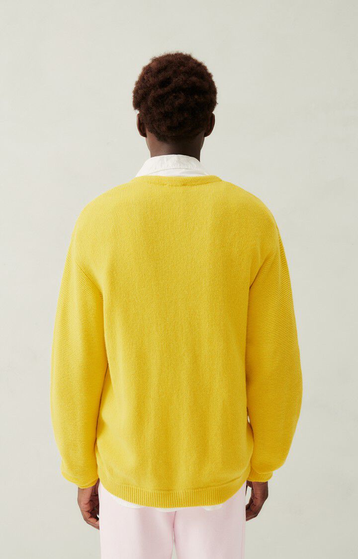 American Vintage Gilet Homme Voxybay - SOLEIL 62 Manches Longues Jaune - H23