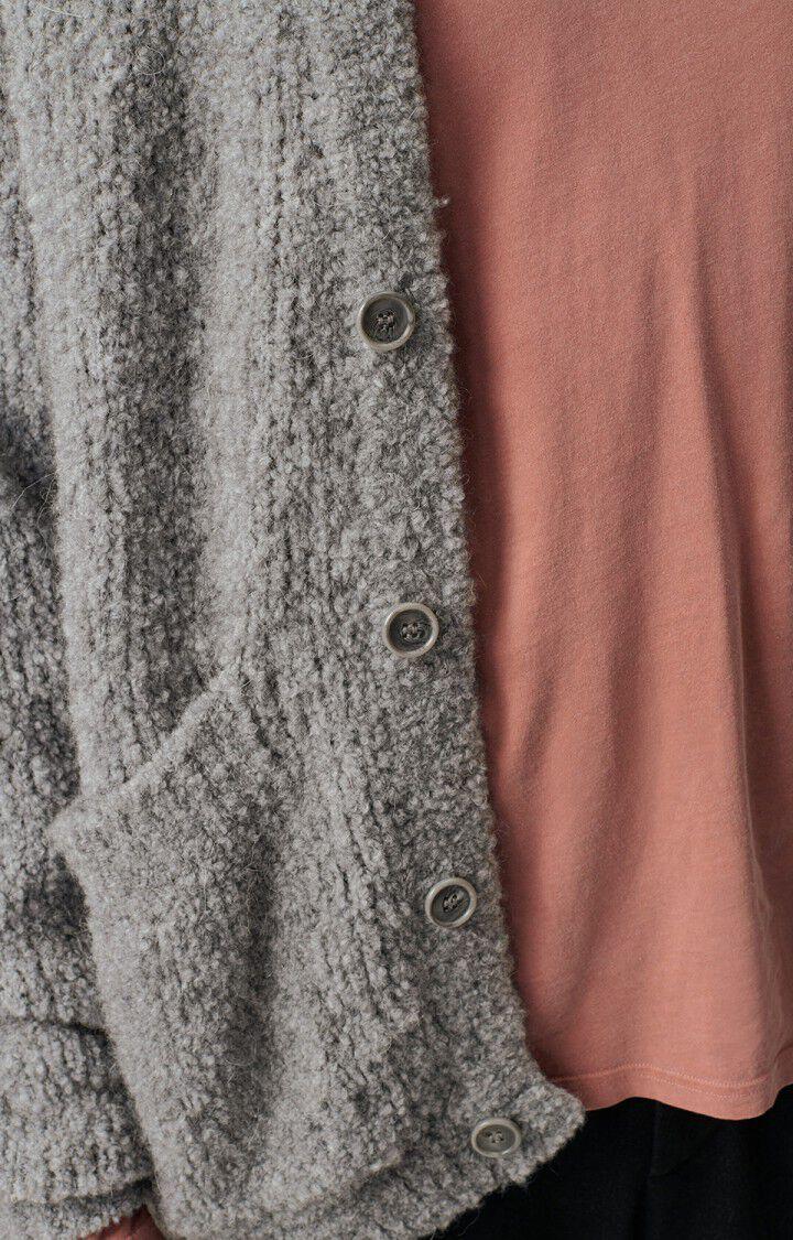 American Vintage Gilet Homme Zolly - SOURIS CHINE 56 Manches Longues Gris - H24