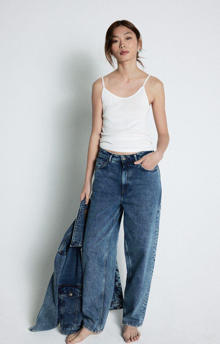 American Vintage Jean Balloon Femme Joybird - STONE Bleu - E25