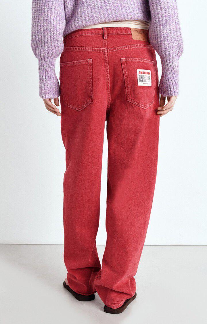 American Vintage Jean Balloon Femme Uzatown - ROUGE Rouge - E25