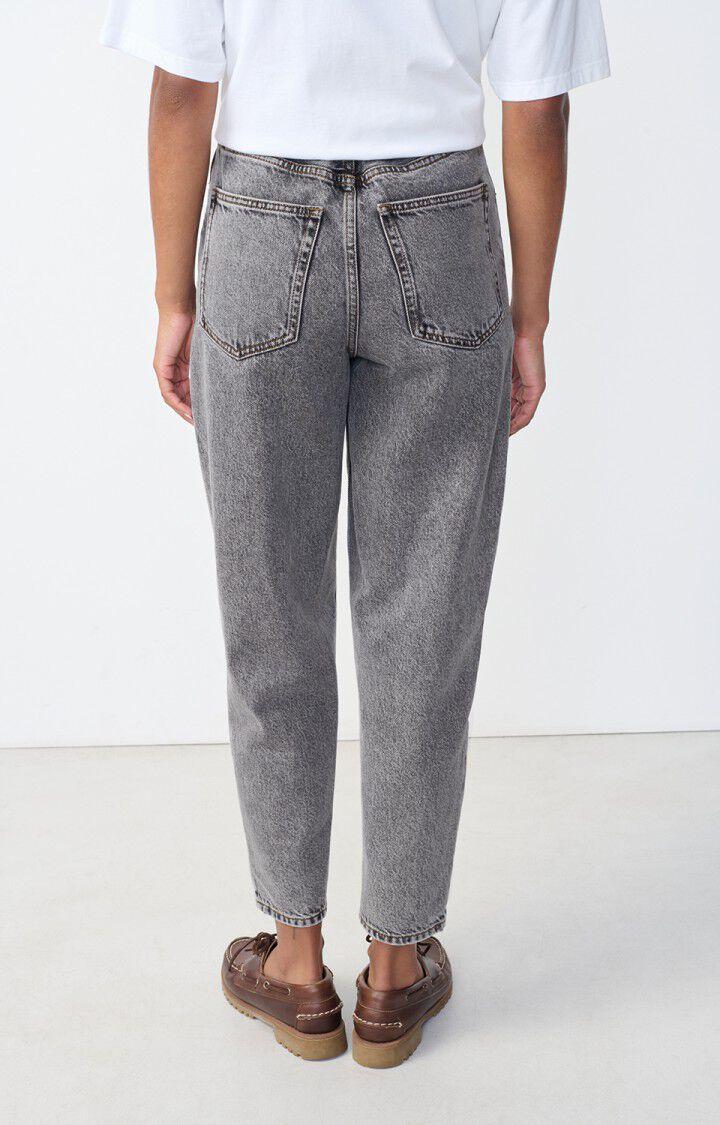 American Vintage Jean Big Carrot Femme Yopday - SALT AND PEPPER Gris - H24