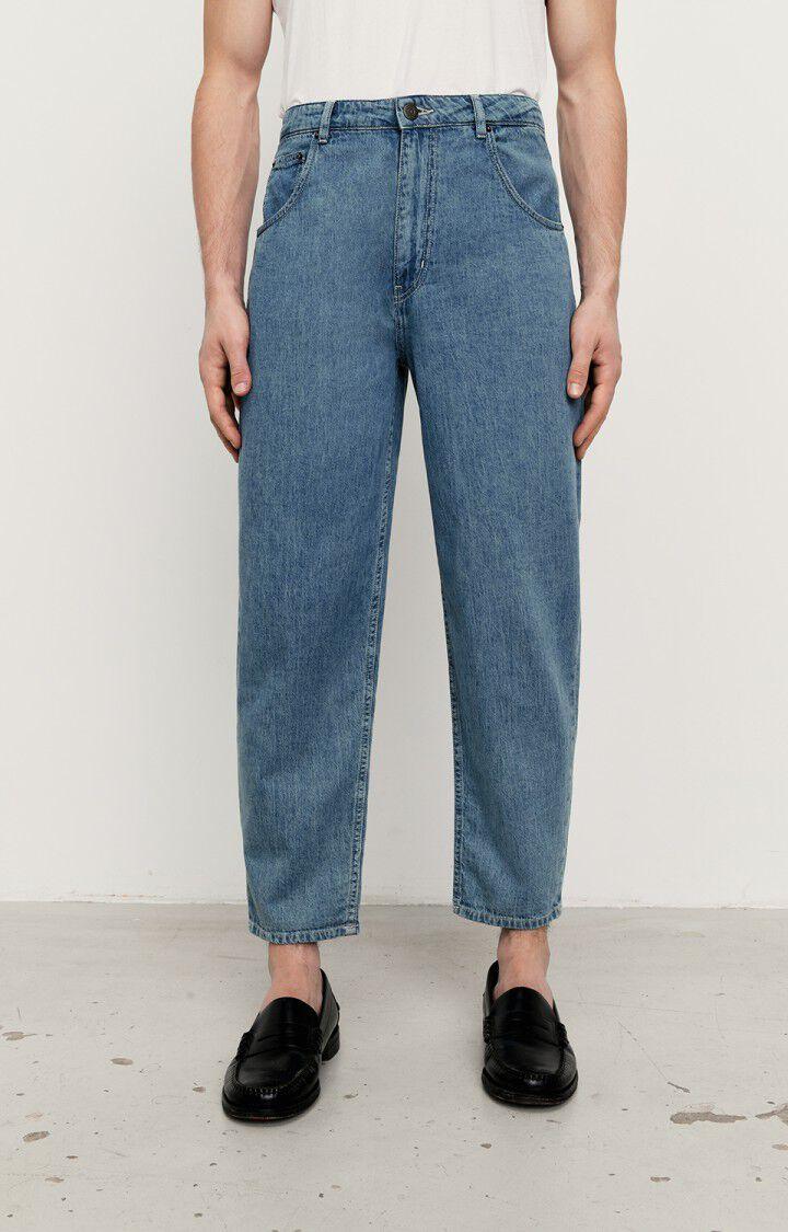 American Vintage Jean Big Carrot Homme Fybee - BLEU STONE Bleu - E22
