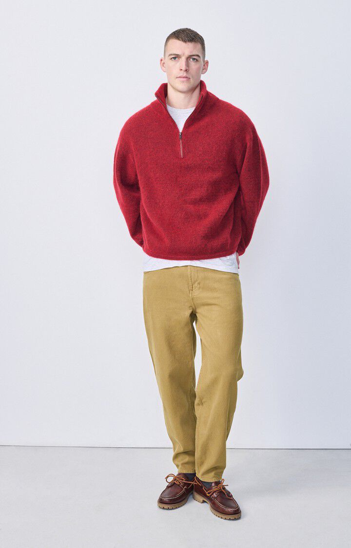 American Vintage Jean Big Carrot Homme Katsfaction - TABAC Marron - E22