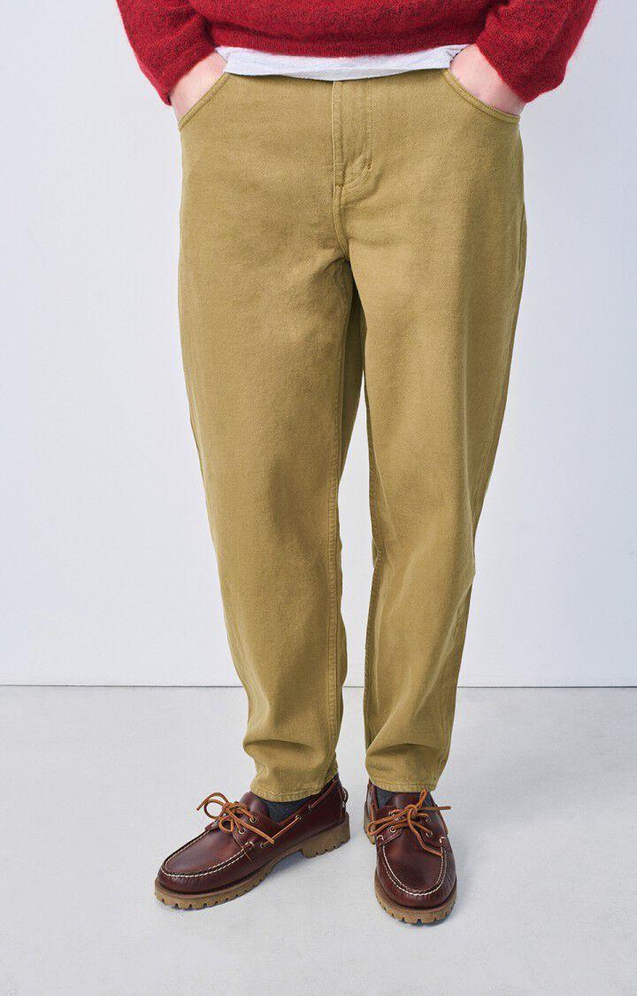 american vintage Jean big carrot homme Katsfaction - TABAC Marron - E22