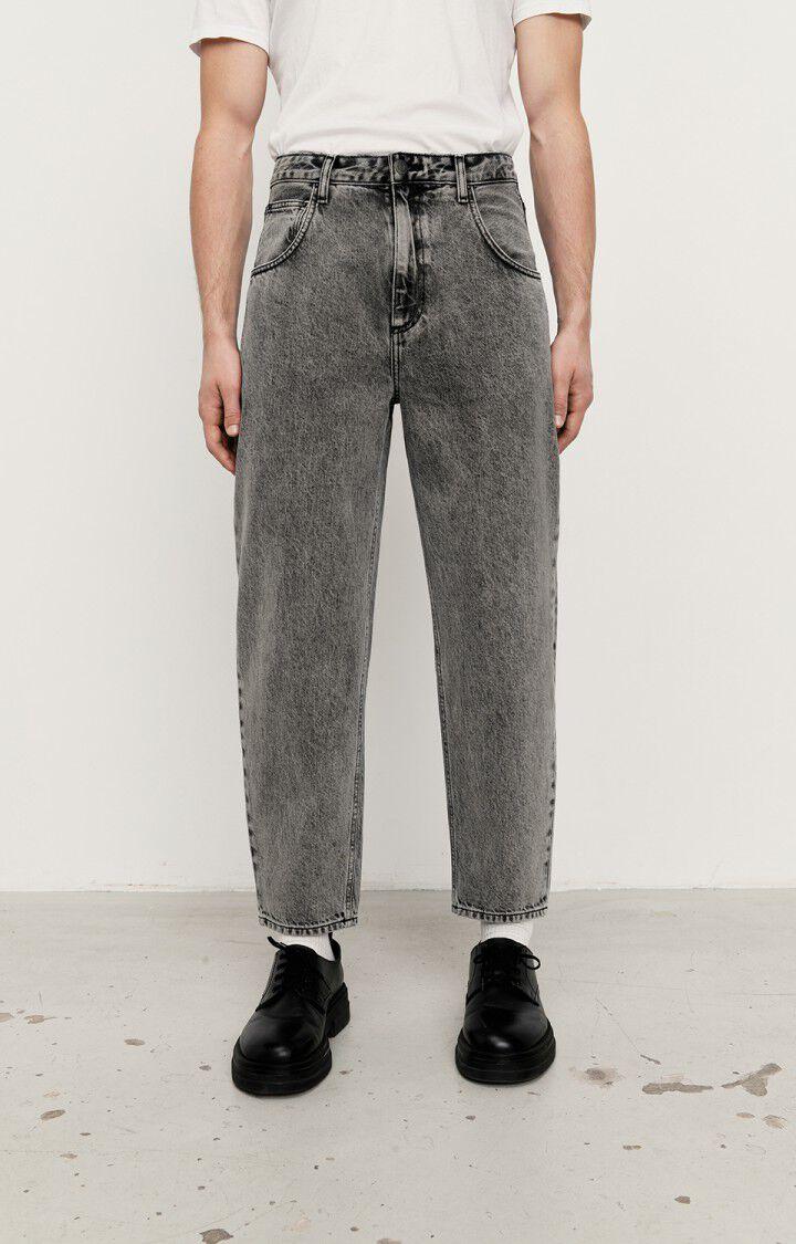 American Vintage Jean Big Carrot Homme Yopday - GRIS POIVRE ET SEL - E22