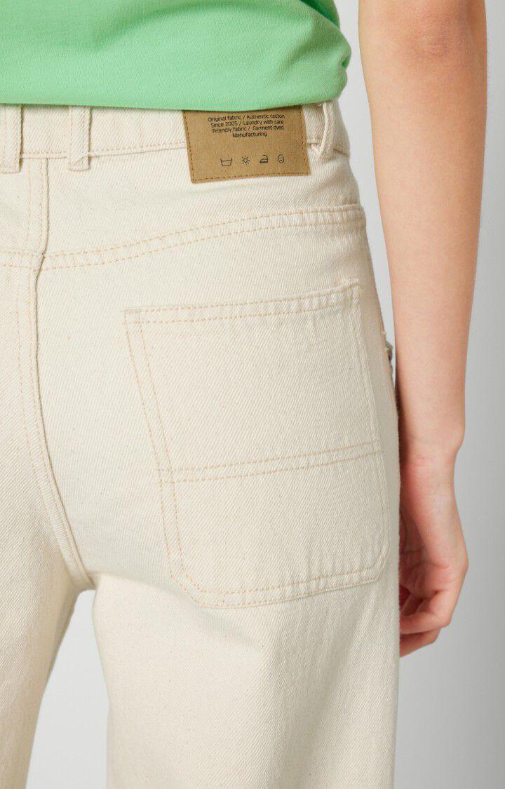American Vintage Jean Big Droit Femme Tineborow - ECRU Beige - E23