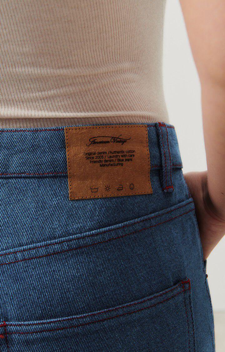 American Vintage Jean Boyfriend Femme Faow - BLUE Bleu - E24