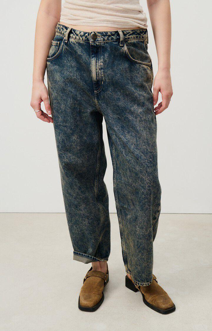 american vintage Jean boyfriend femme Joybird - DIRTY VINTAGE Bleu - H24