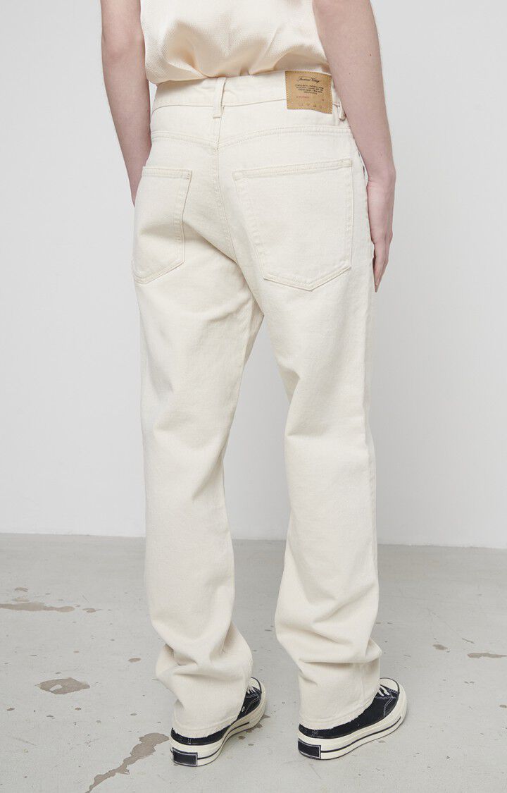 American Vintage Jean Boyfriend Femme Snopdog - ECRU Beige - E22