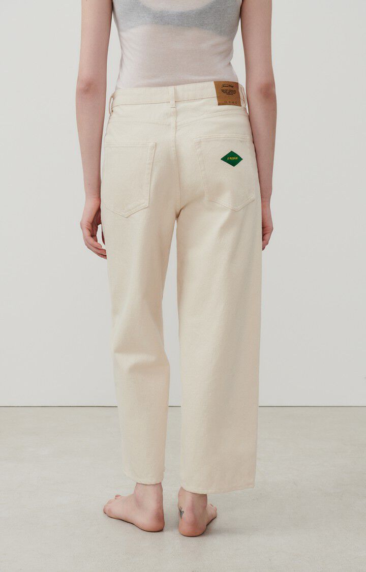 American Vintage Jean Boyfriend Femme Spywood - ECRU Beige - E24