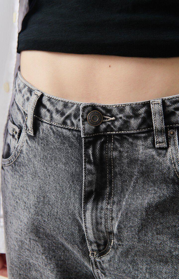 American Vintage Jean Boyfriend Femme Yopday - GREY SALT AND PEPPER Gris - E25