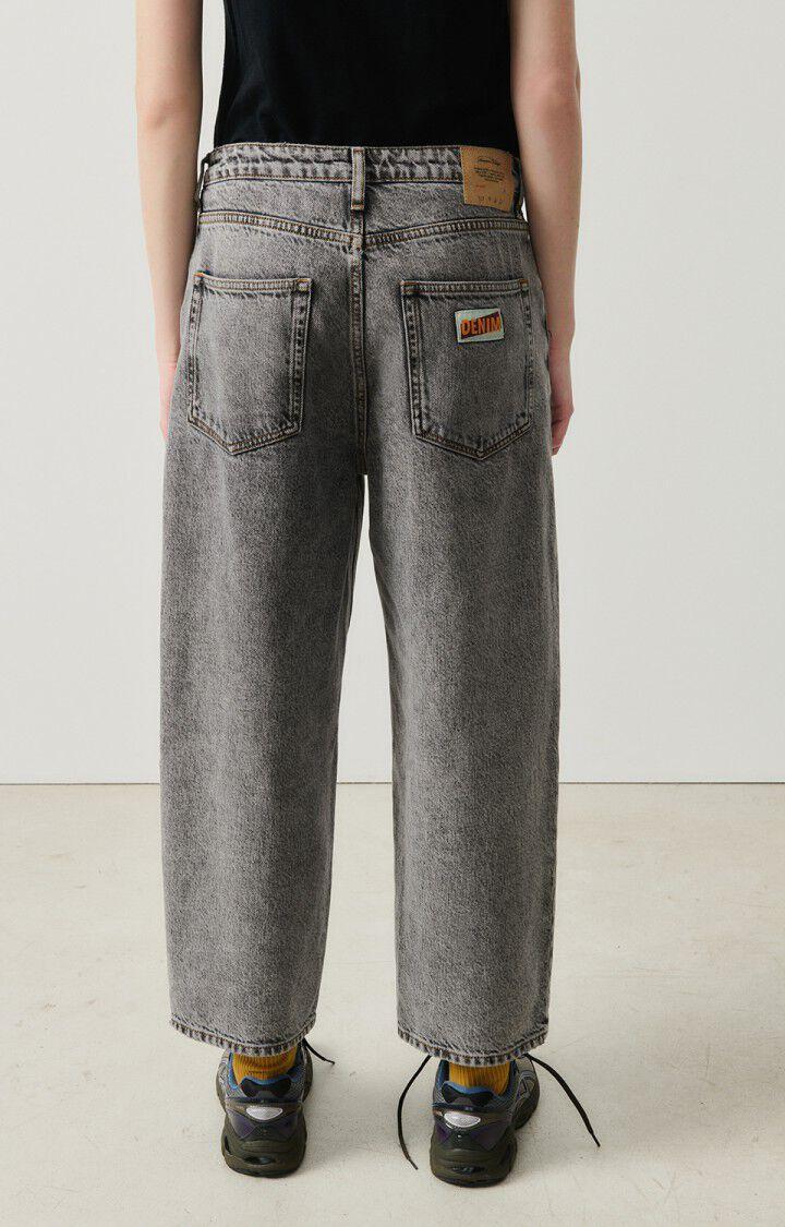 American Vintage Jean Boyfriend Femme Yopday - SALT AND PEPPER Gris - E25