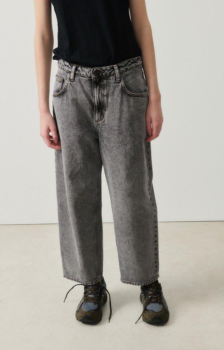 american vintage Jean boyfriend femme Yopday - SALT AND PEPPER Gris - E25