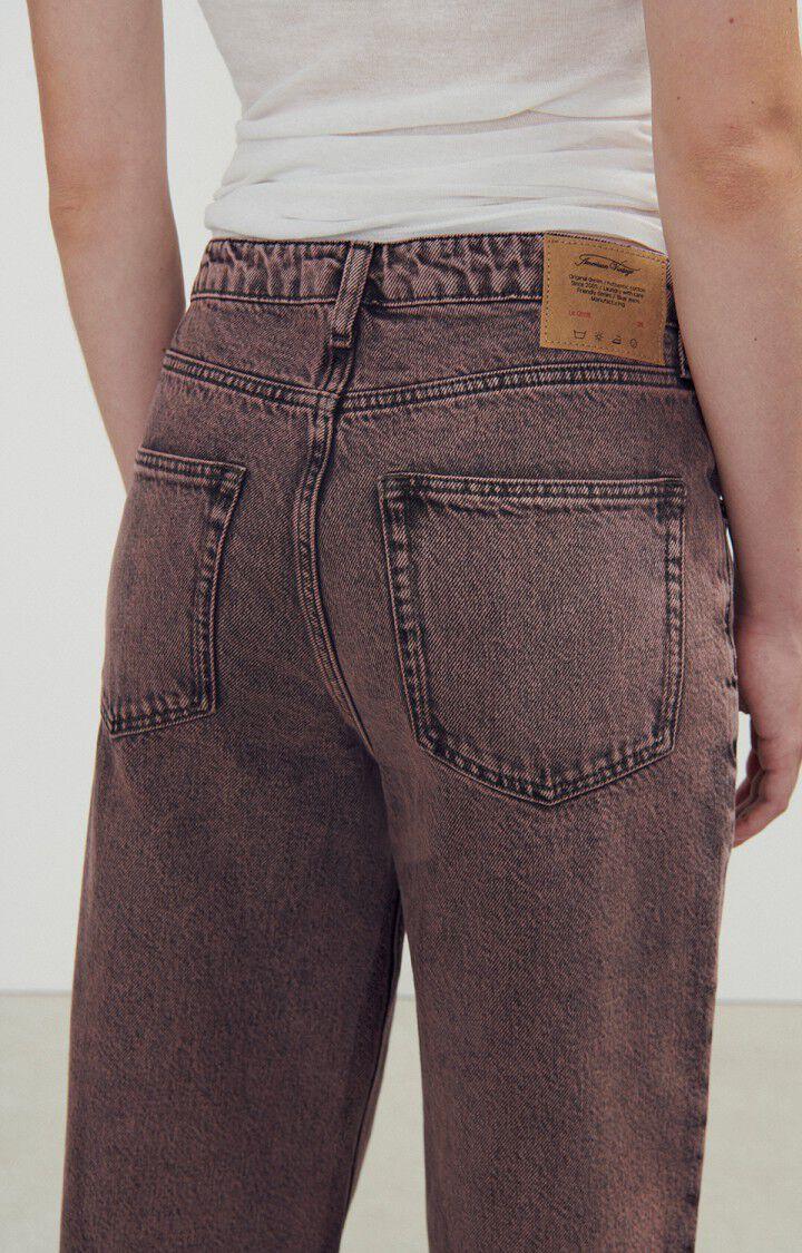 American Vintage Jean Boyfriend Femme Yopday - SURTEINTURE ROSE Rose - H23