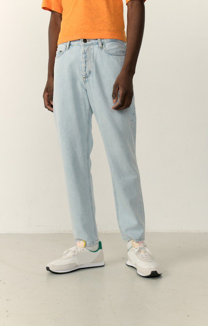 American Vintage Jean Carrot Homme Joybird - BLEACHED Bleu - E23