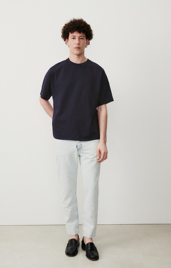 American Vintage Jean Carrot Homme Joybird - WINTER BLEACHED Bleu - E25