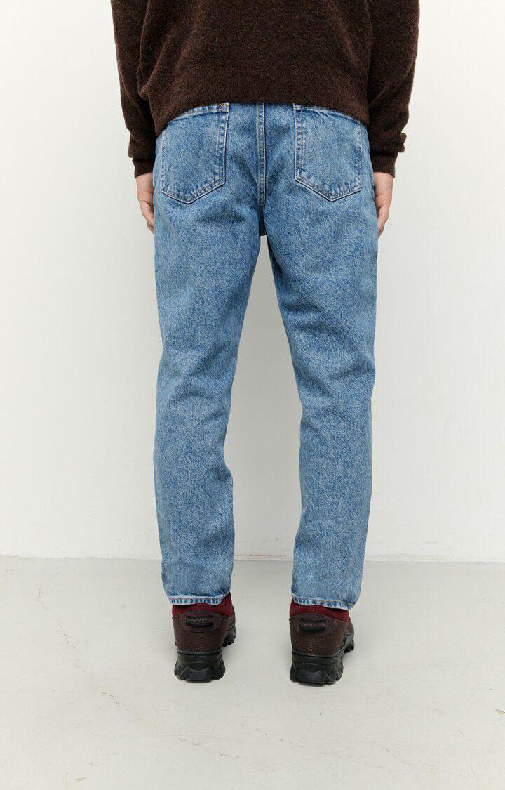 American Vintage Jean Carrot Homme Wipy - STONE POIVRE ET SEL Bleu - H22