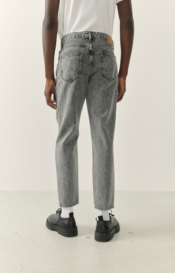 American Vintage Jean Carrot Homme Yopday - GRIS POIVRE ET SEL Gris - E23