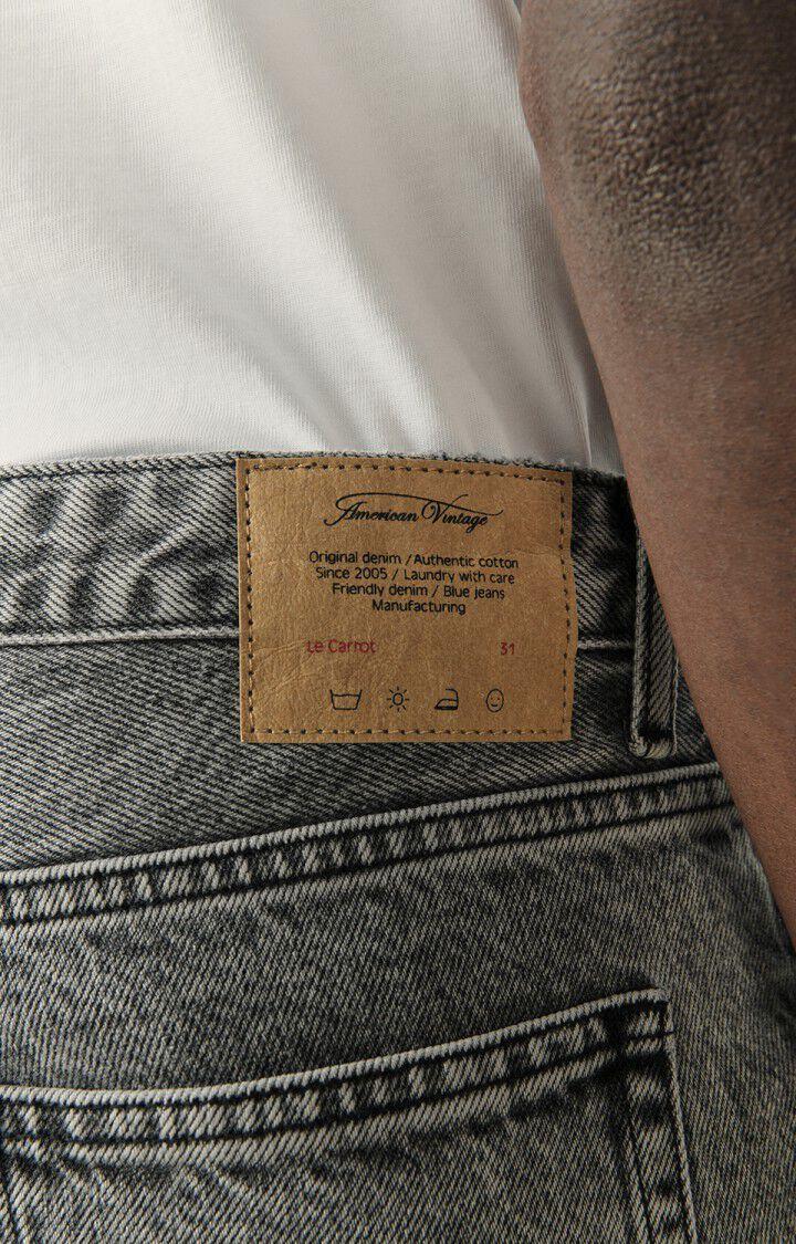 American Vintage Jean Carrot Homme Yopday - GRIS POIVRE ET SEL Gris - E23