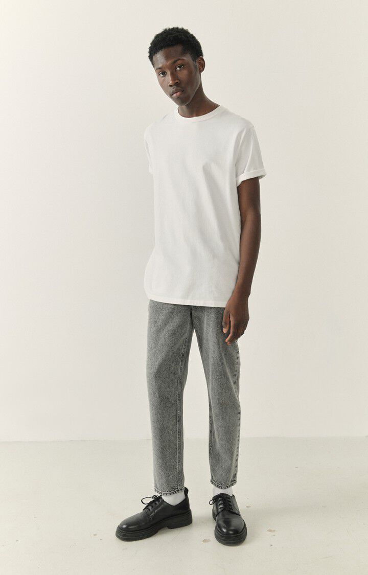 American Vintage Jean Carrot Homme Yopday - GRIS POIVRE ET SEL Gris - E23