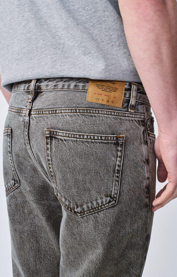 American Vintage Jean Carrot Homme Yopday - SALT AND PEPPER Gris - E25
