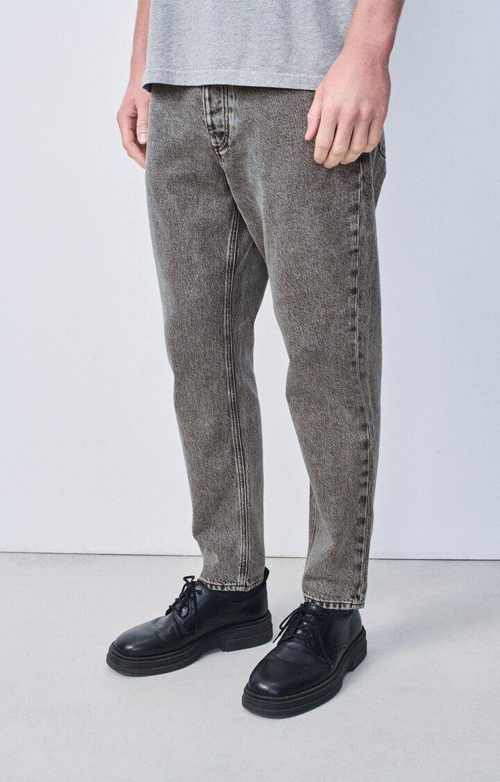 american vintage Jean carrot homme Yopday - SALT AND PEPPER Gris - E25