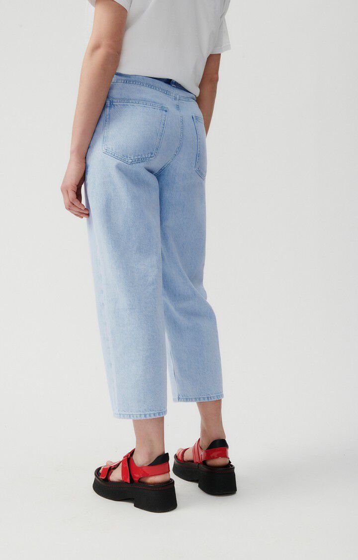 American Vintage Jean Droit Femme Joybird - BLEACHED Bleu - E23