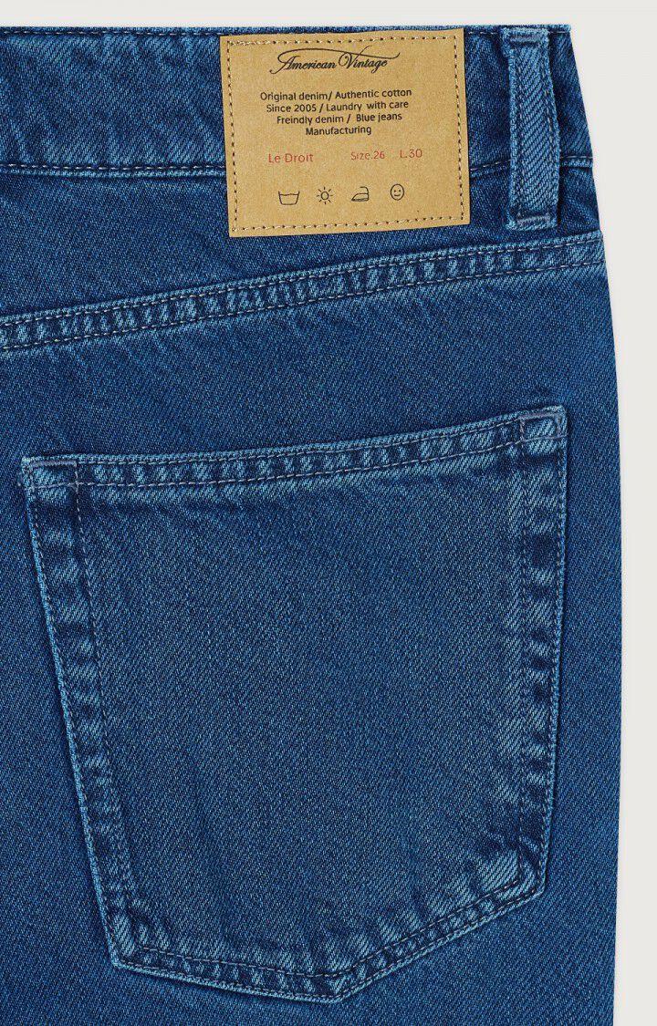 American Vintage Jean Droit Femme Joybird - INDIGO Bleu - E25