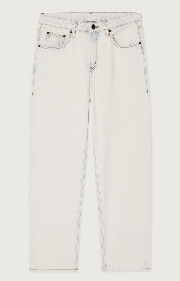 American Vintage Jean Droit Femme Joybird - SUPER BLEACHED Blanc - H23