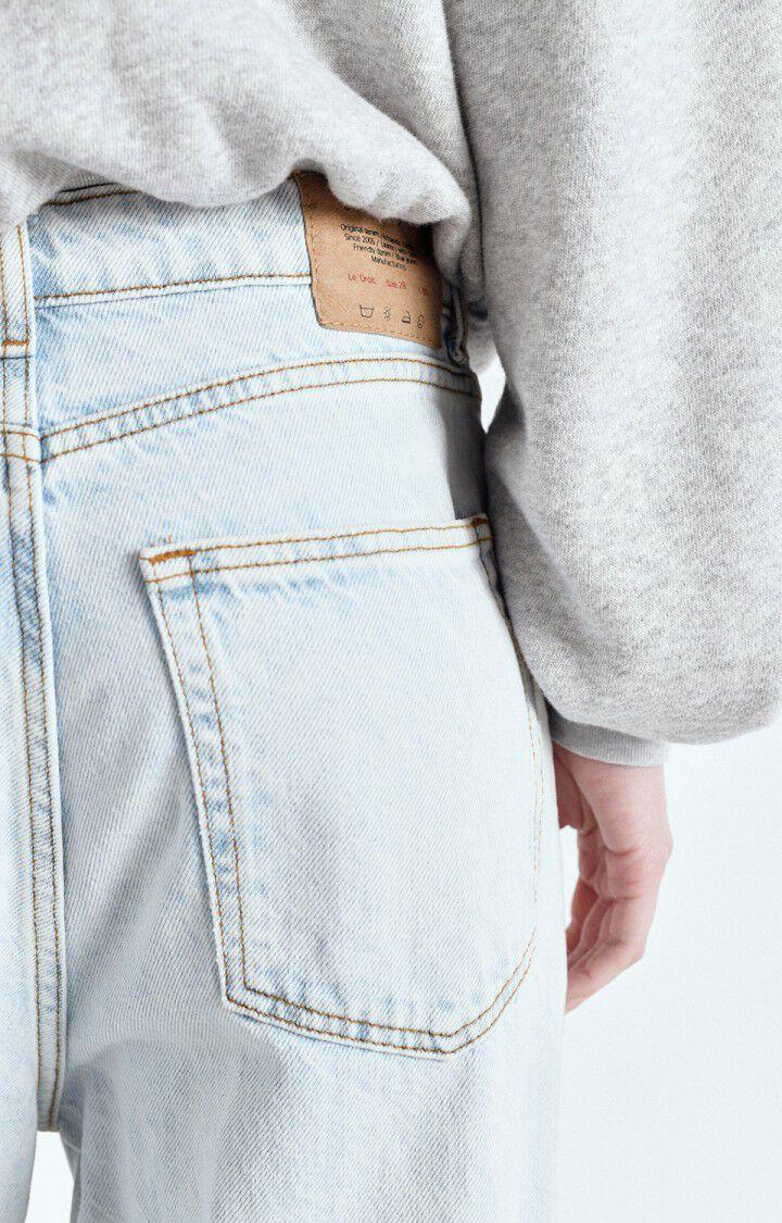 American Vintage Jean Droit Femme Joybird - WINTER BLEACHED Bleu - E25