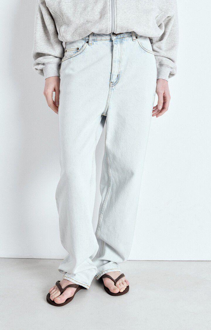 american vintage Jean droit femme Joybird - WINTER BLEACHED Bleu - E25