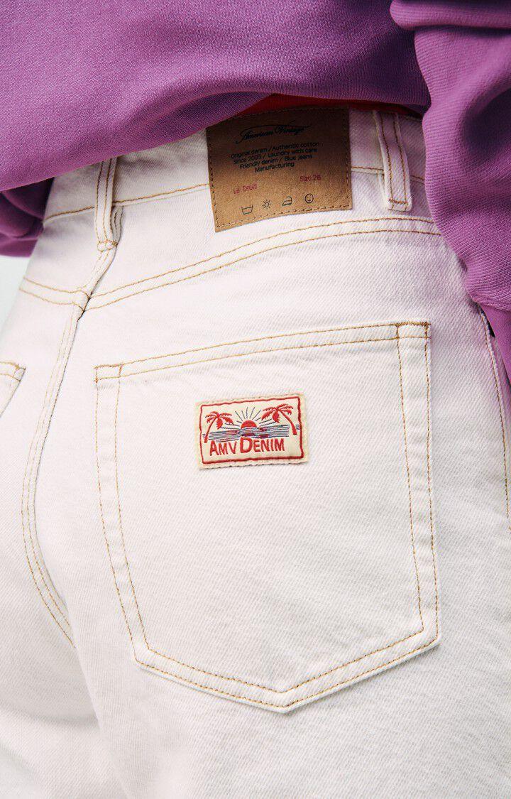 American Vintage Jean Droit Femme Jozastreet - OFF WHITE Blanc - E25