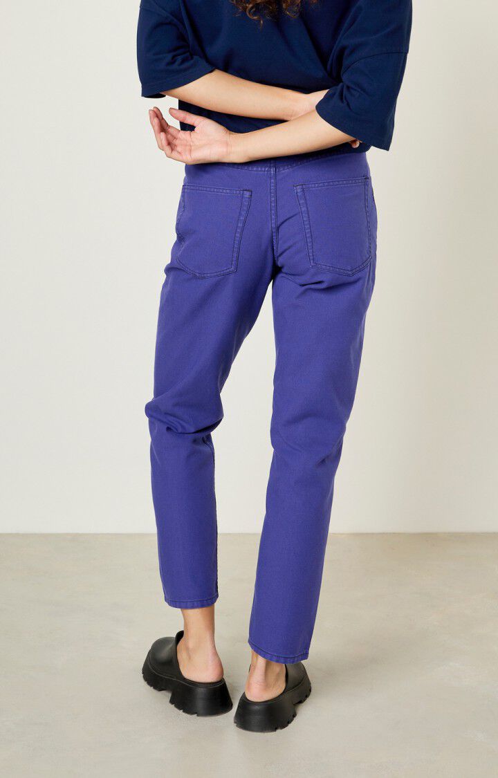American Vintage Jean Droit Femme Otyburg - INDIGO VINTAGE Bleu - E22
