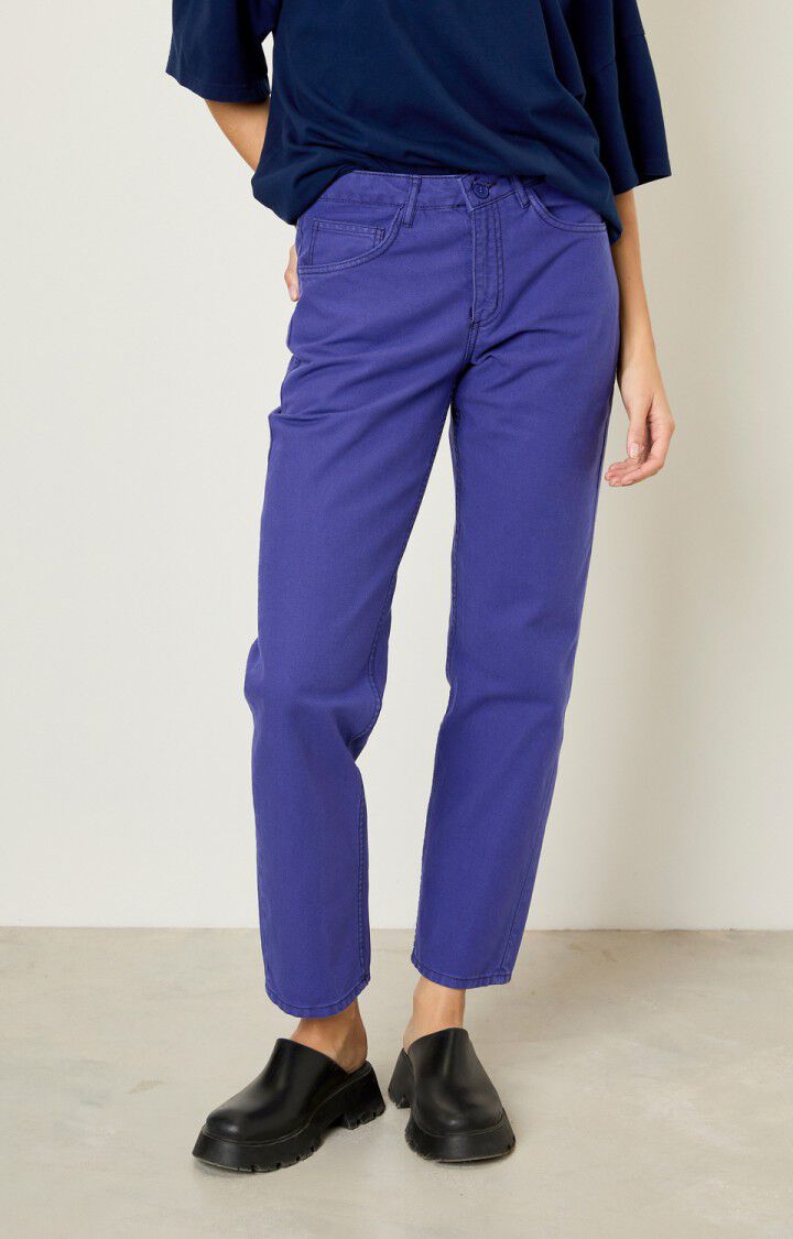 american vintage Jean droit femme Otyburg - INDIGO VINTAGE Bleu - E22