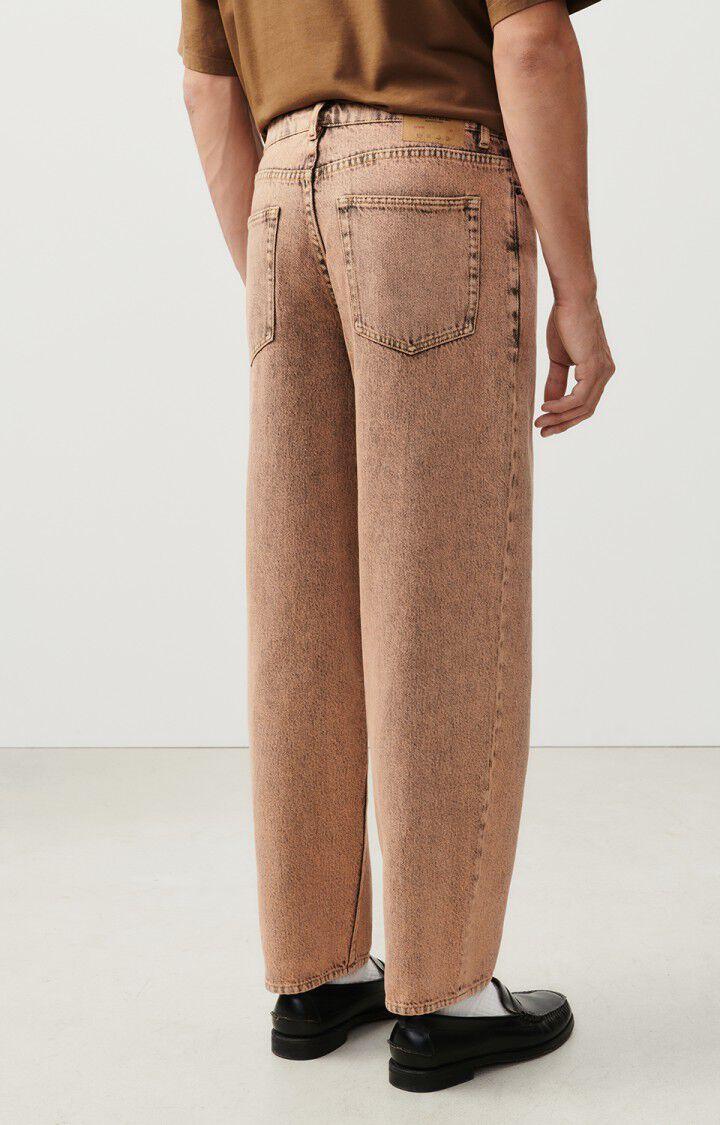 American Vintage Jean Droit Homme Blinewood - SURTEINT NUDE Marron - E24