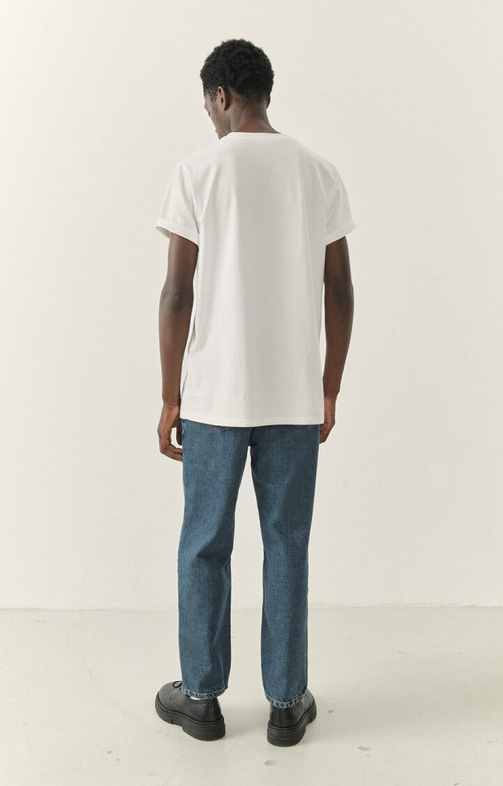 American Vintage Jean Droit Homme Joybird - BLUE STONE Bleu - H22